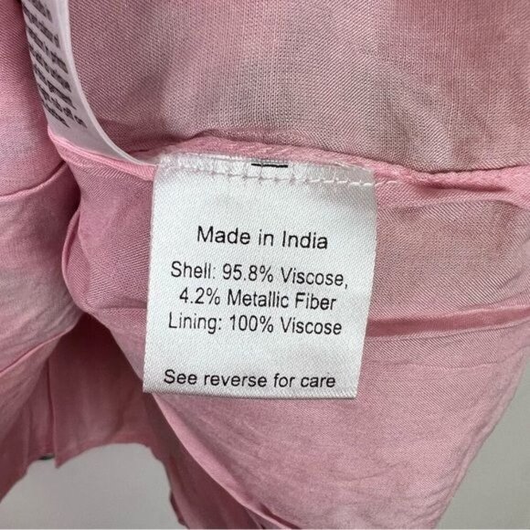 Rococo Sand Rio Short Dress womens small tropical print long sleeve summer beach - Picture 7 of 11